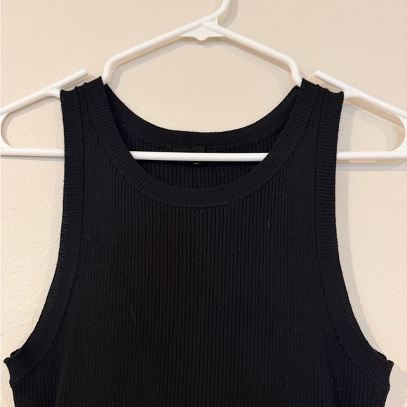 Blue Pepper Black Maxi Dress Size Large – Sleeveless Flowy Lined Dress - Picture 3 of 5